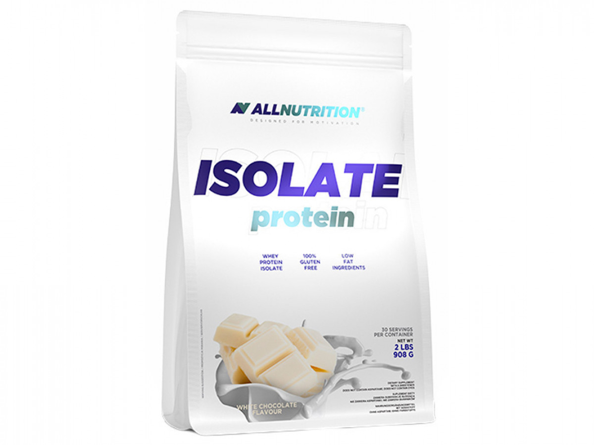 Протеин Isolate Protein, AllNutrition, черника, 908 г