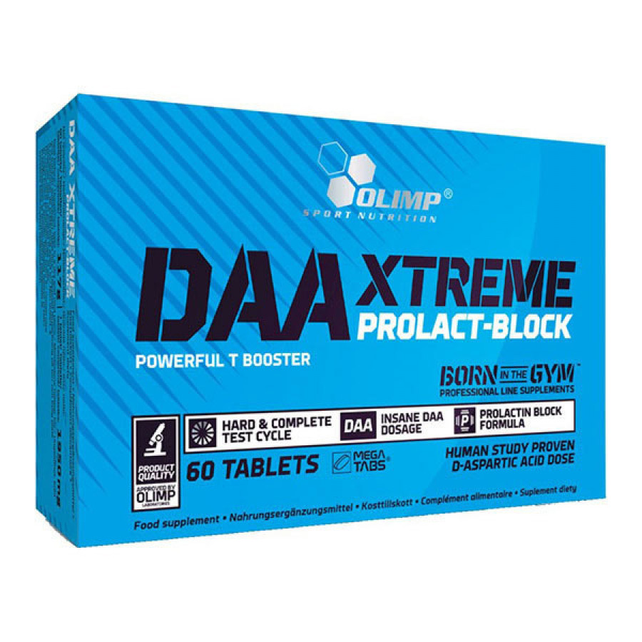 Бустер тестостерона "DAA Xtreme" OLIMP, 60 таблеток
