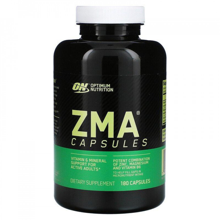 Магний, цинк и витамин В6 "ZMA" Optimum Nutrition, 180 капсул