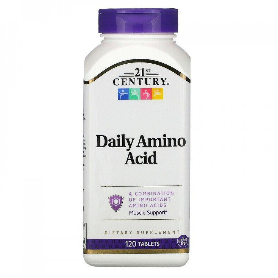 Комплекс незаменимых аминокислот "Daily Amino Acid" 21st Century, 120 таблеток