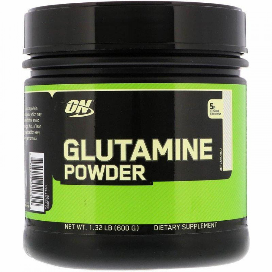 Глютамин в порошке "Glutamine powder" Optimum Nutrition, натуральный вкус, 600 г