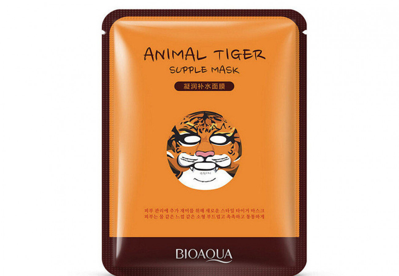 Маска для лица Тигр, Bioaqua, питательная, 30 г