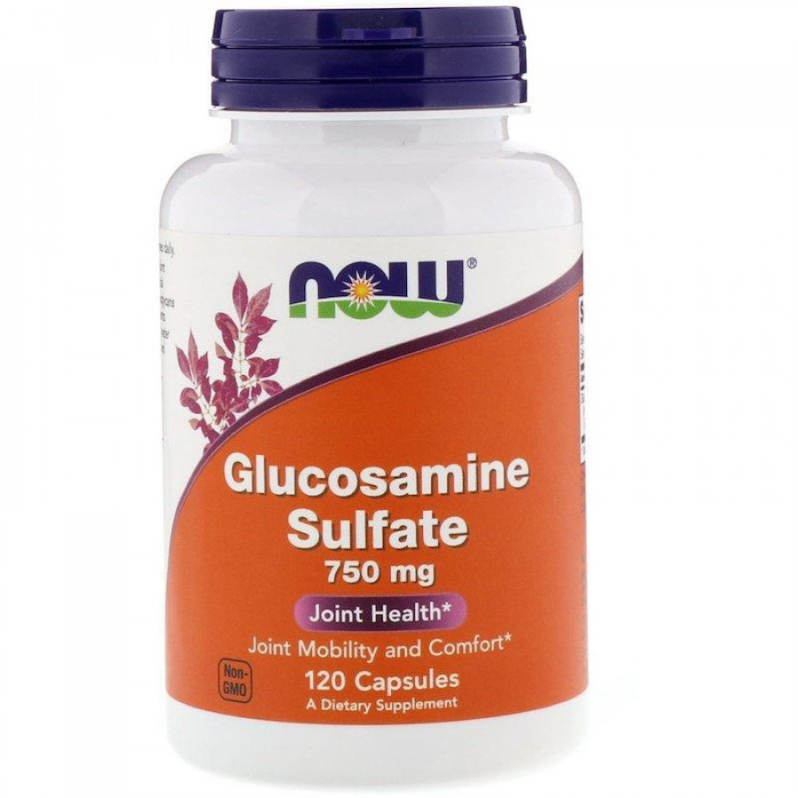 Глюкозамин сульфат "Glucosamine Sulfate" Now Foods, 750 мг, 120 капсул