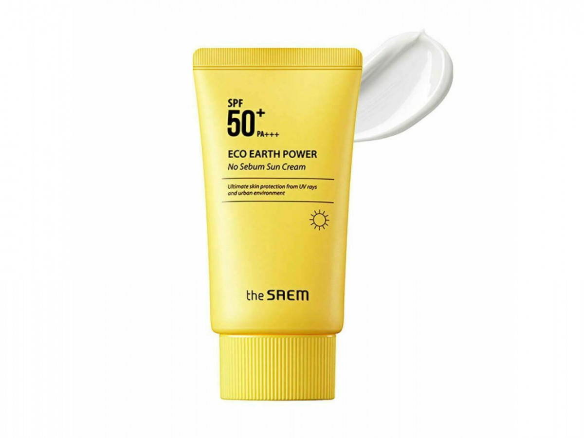 Солнцезащитный крем SPF 50+ PA+++, The Saem, матирующий для жирной и проблемной кожи, 50 мл