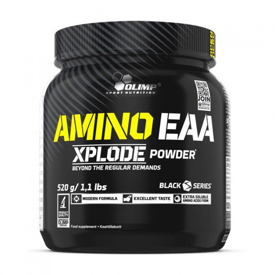 Комплекс аминокислот "Amino EAA Xplode" OLIMP, 520 г, ассортимент вкусов