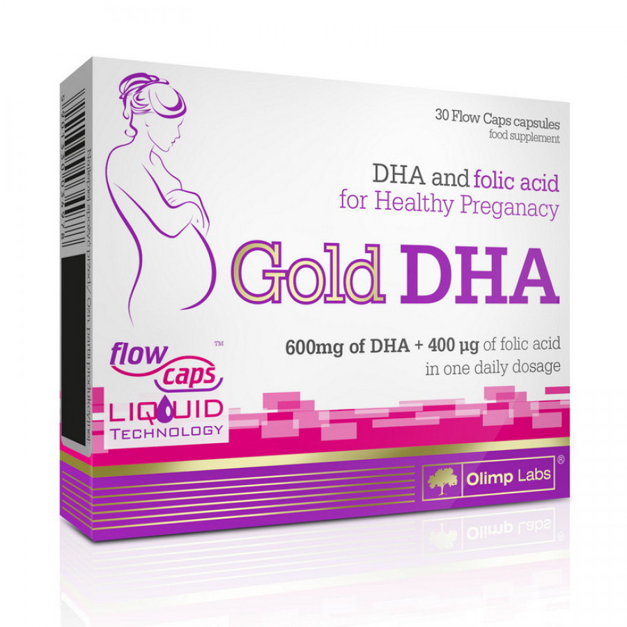 ДГК (докозагексаеновая кислота) "Gold DHA" OLIMP, 30 капсул