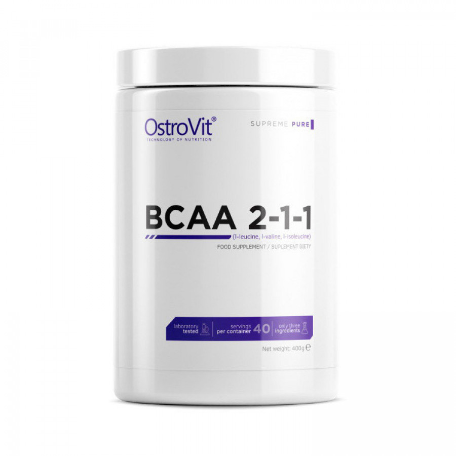 BCAA 2-1-1, OstroVit, 400 г, ассортимент вкусов