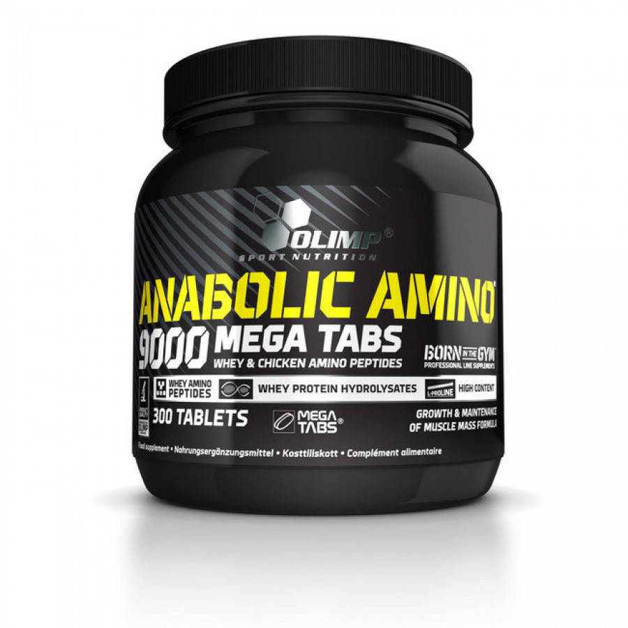 Комплекс аминокислот "Anabolic Amino 9000" OLIMP, 300 таблеток