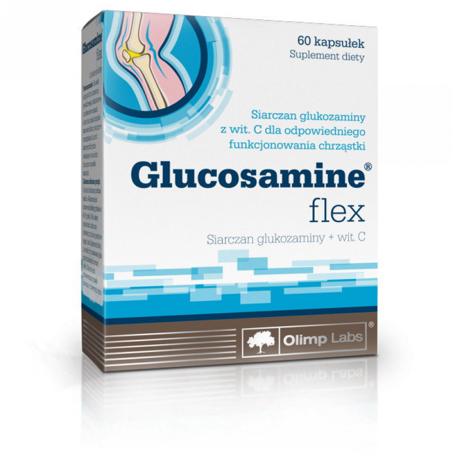 Глюкозамин сульфат с витамином С "Glucosamine Flex" OLIMP, 60 капсул