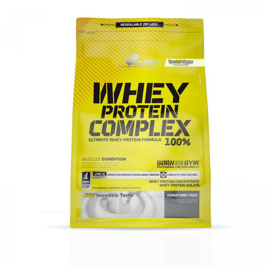 Изолят сывороточного протеина "Whey Protein Complex 100%" OLIMP, ассортимент вкусов, 700 г