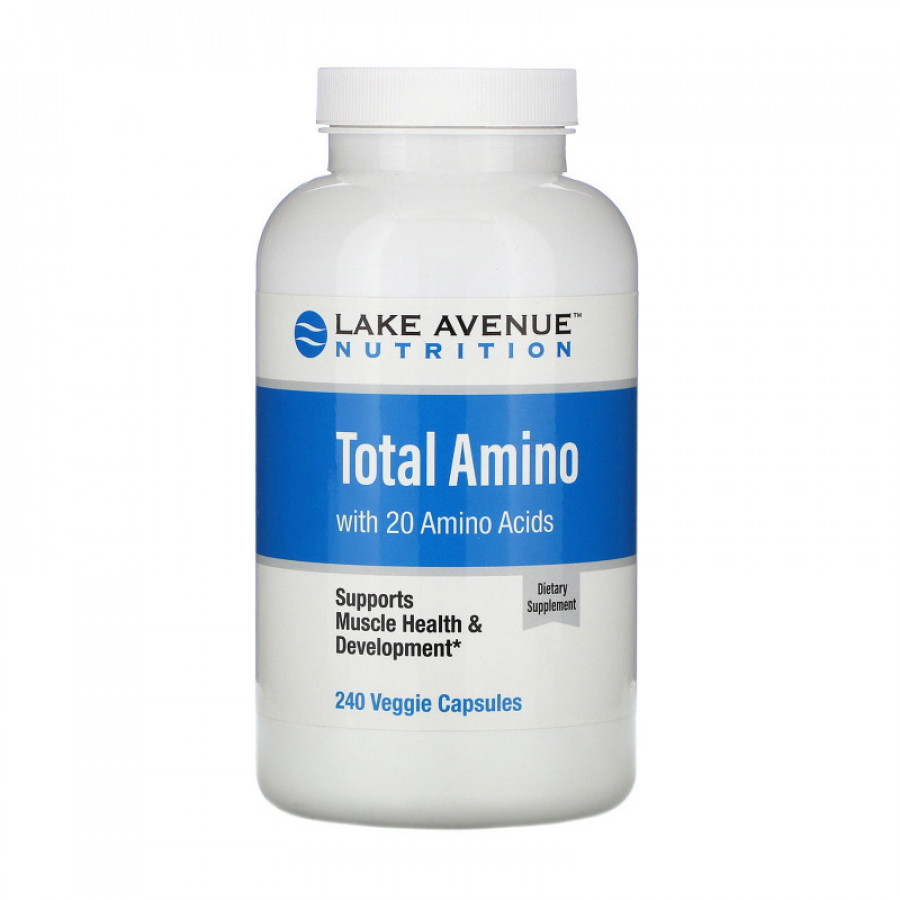 Комплекс аминокислот "Total Amino" Lake Avenue Nutrition, 240 капсул