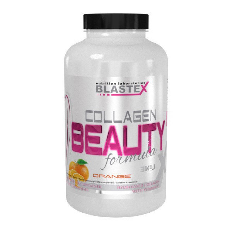 Коллаген "Collagen Beauty formula" BLASTEX, лайм, 300 г