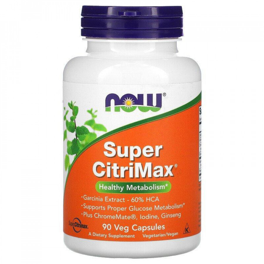 Поддержка метаболизма "Super CitriMax" Now Foods, 90 капсул