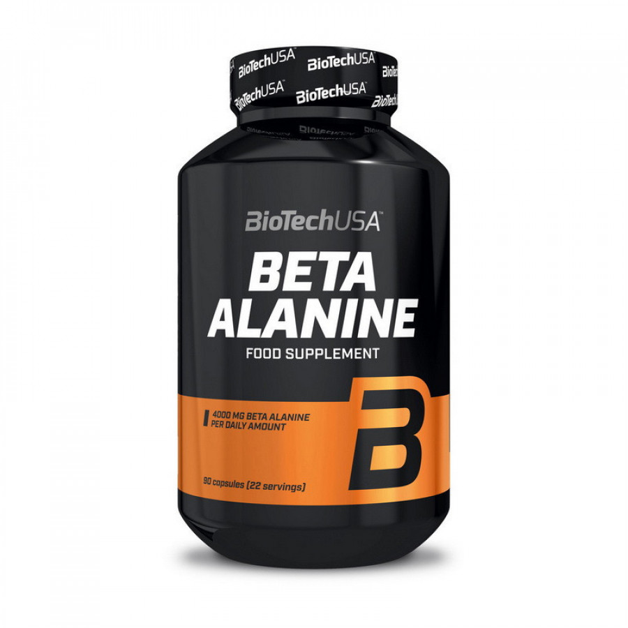 Бета-аланин "Beta Alanine Mega Caps" BioTech, 90 капсул