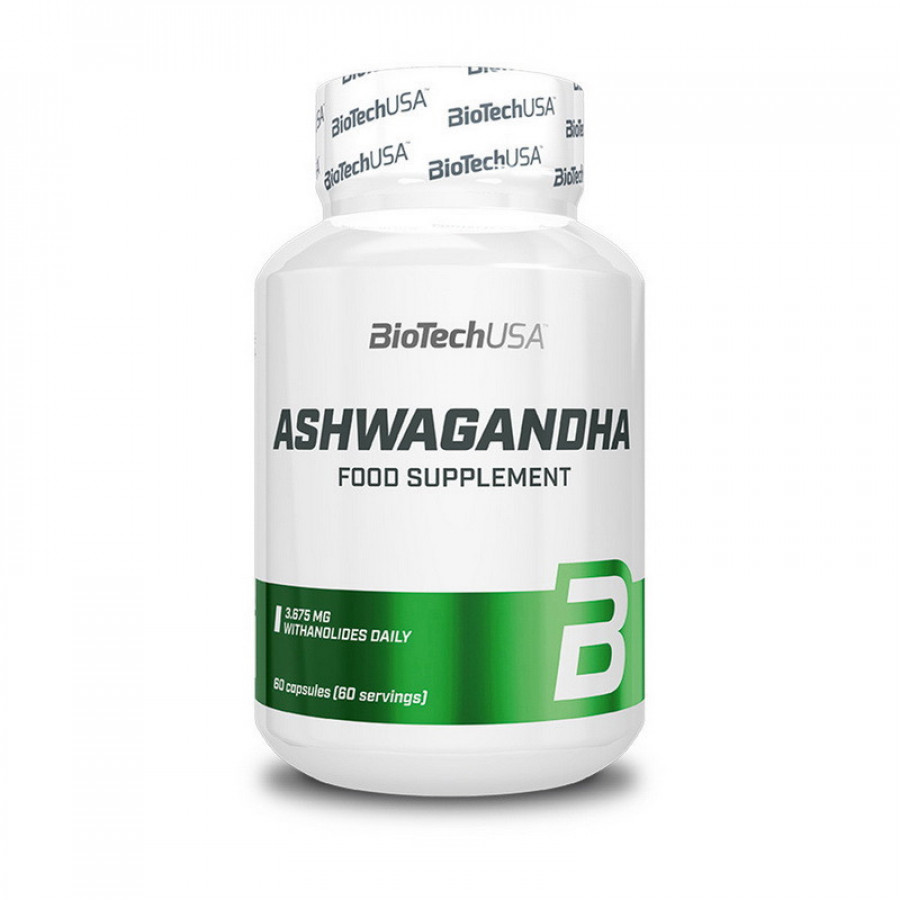 Ашваганда "Ashwagandha" BioTech,  60 капсул