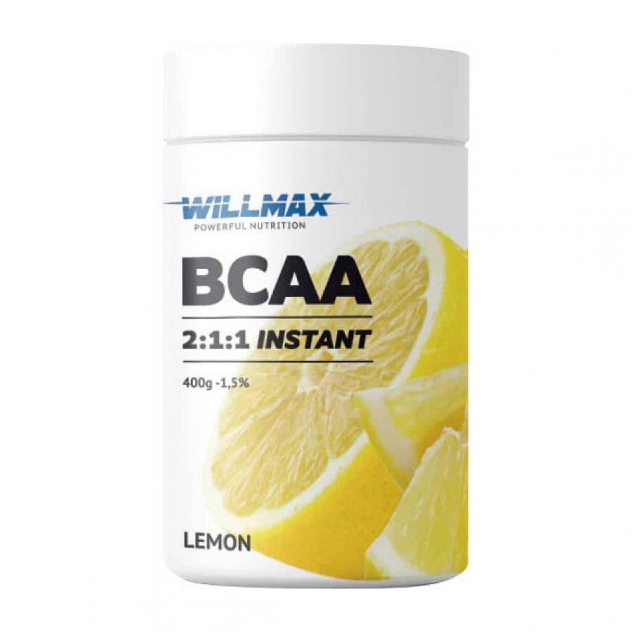 Аминокислоты ВСАА "BCAA 2:1:1 Instant" Willmax, ассортимент вкусов, 400 г