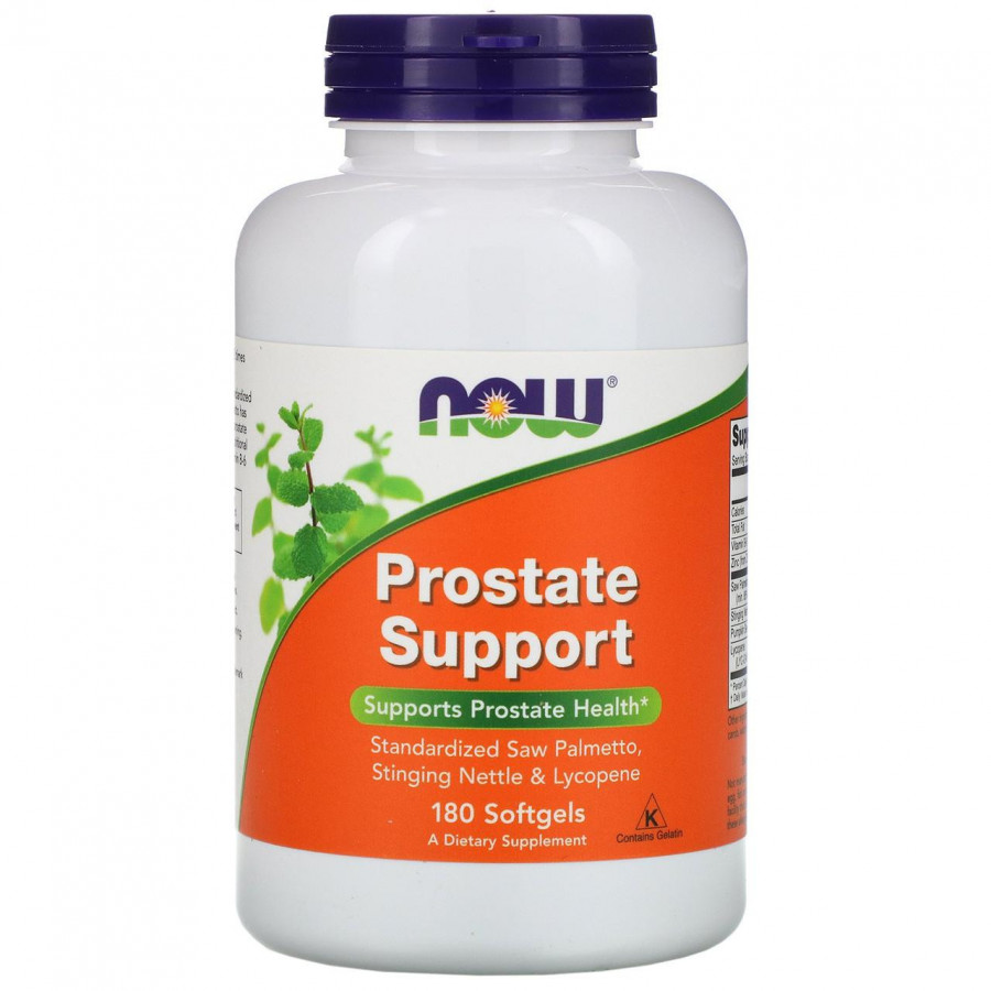 Поддержка простаты "Prostate Support" Now Foods, 180 капсул