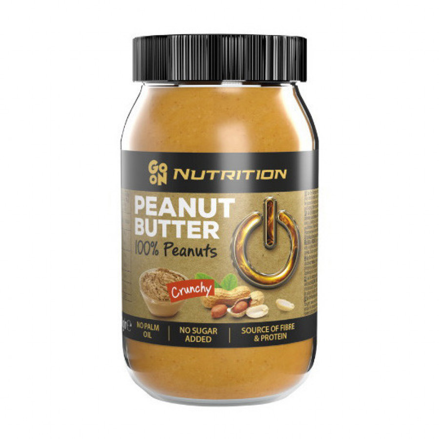 Арахисовая паста "Peanut Butter Creamy" GoOn Nutrition, кранчи, 900 г