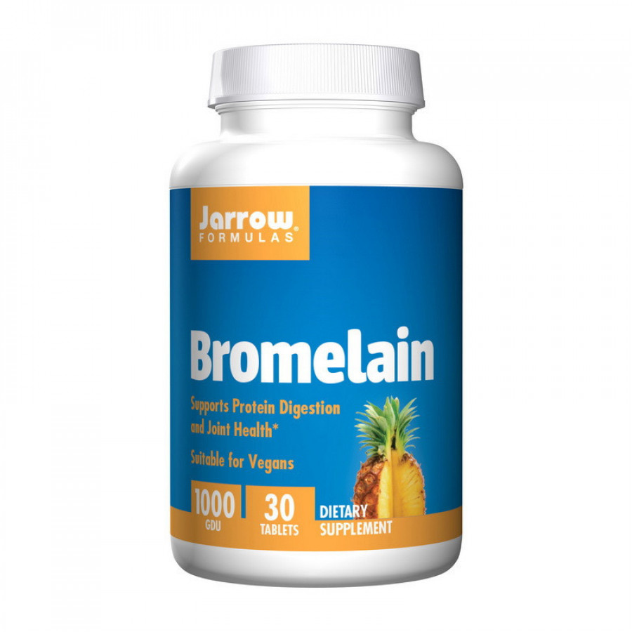 Бромелайн "Bromelain" Jarrow Formulas, 1000 мг, 60 таблеток