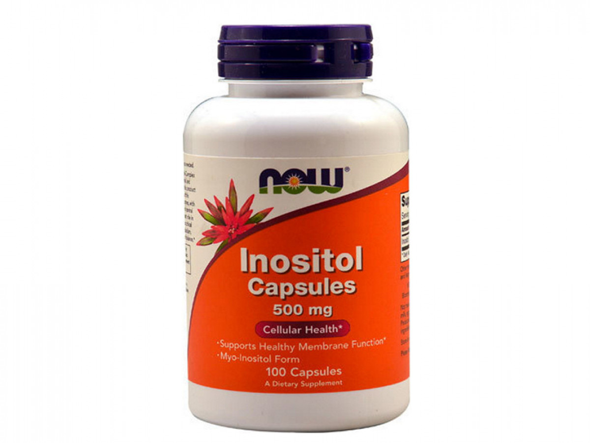 Инозитол Inositol, Now Foods, 500 мг, 100 капсул
