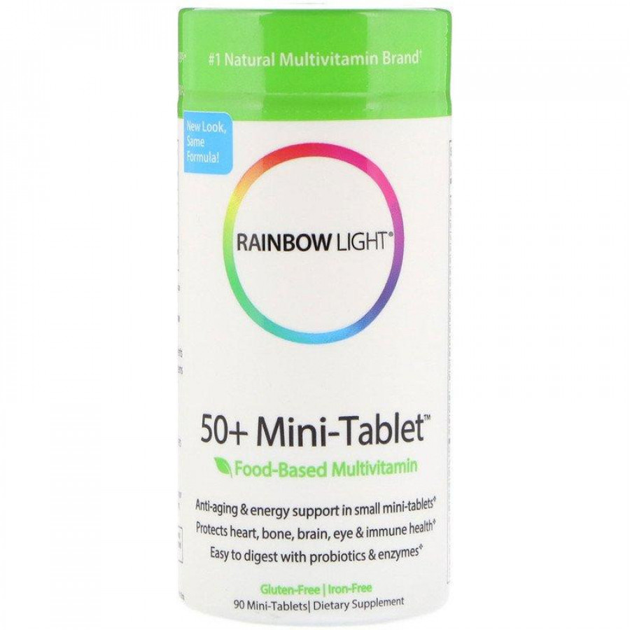 Поливитамины на основе пищевых продуктов, Rainbow light, 90 мини-таблеток