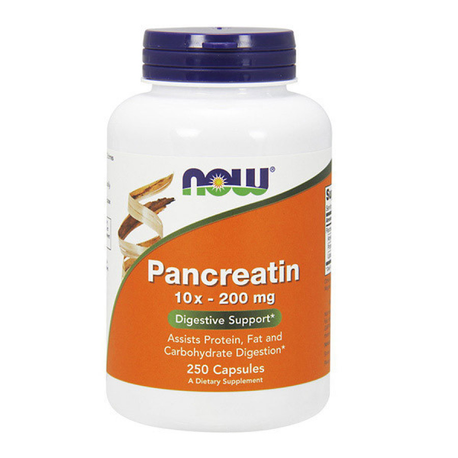 Панкреатин 2000 "Pancreatin 2000" Now Foods, 250 капсул