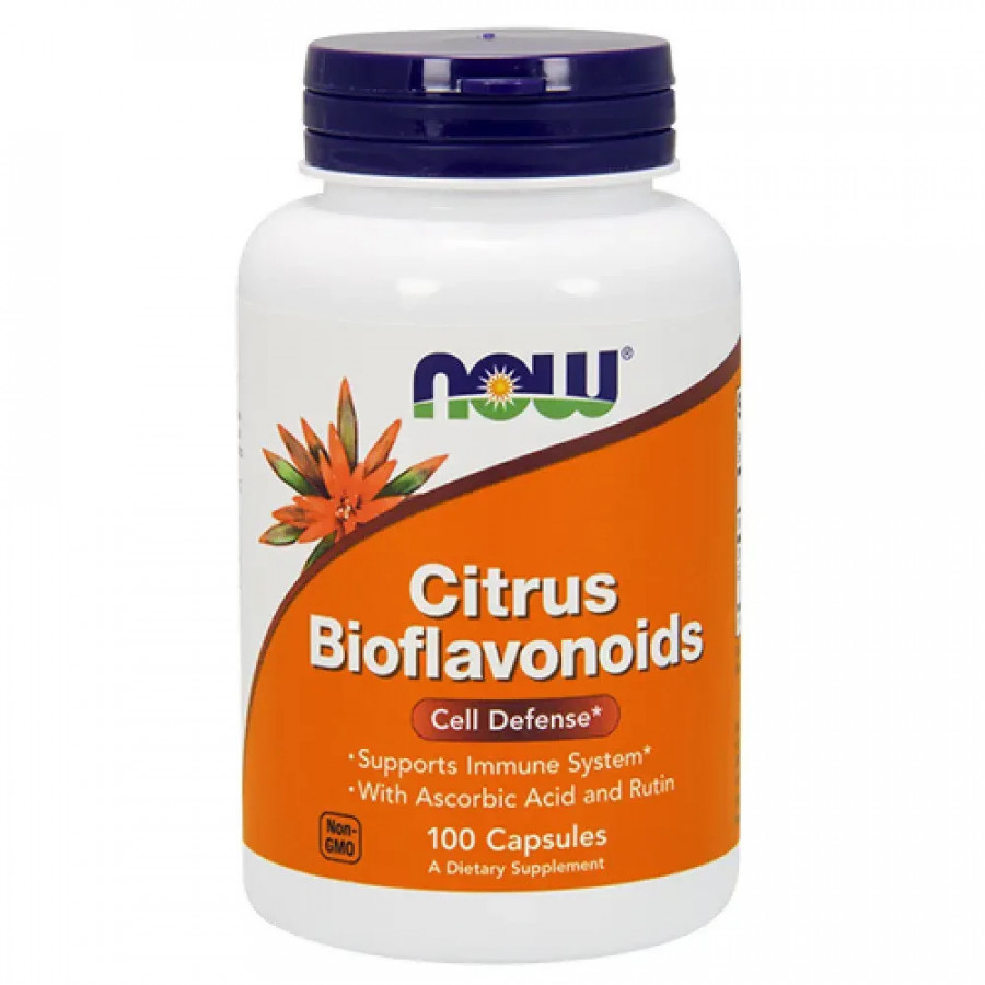 Цитрусовые биофлавоноиды "Citrus Bioflavonoids" Now Foods, 100 капсул