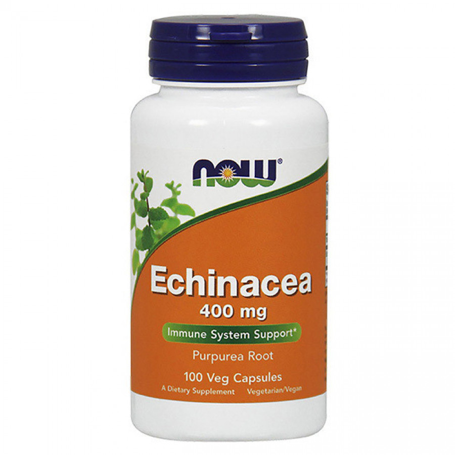 Эхинацея "Echinacea" Now Foods, 400 мг, 100 капсул