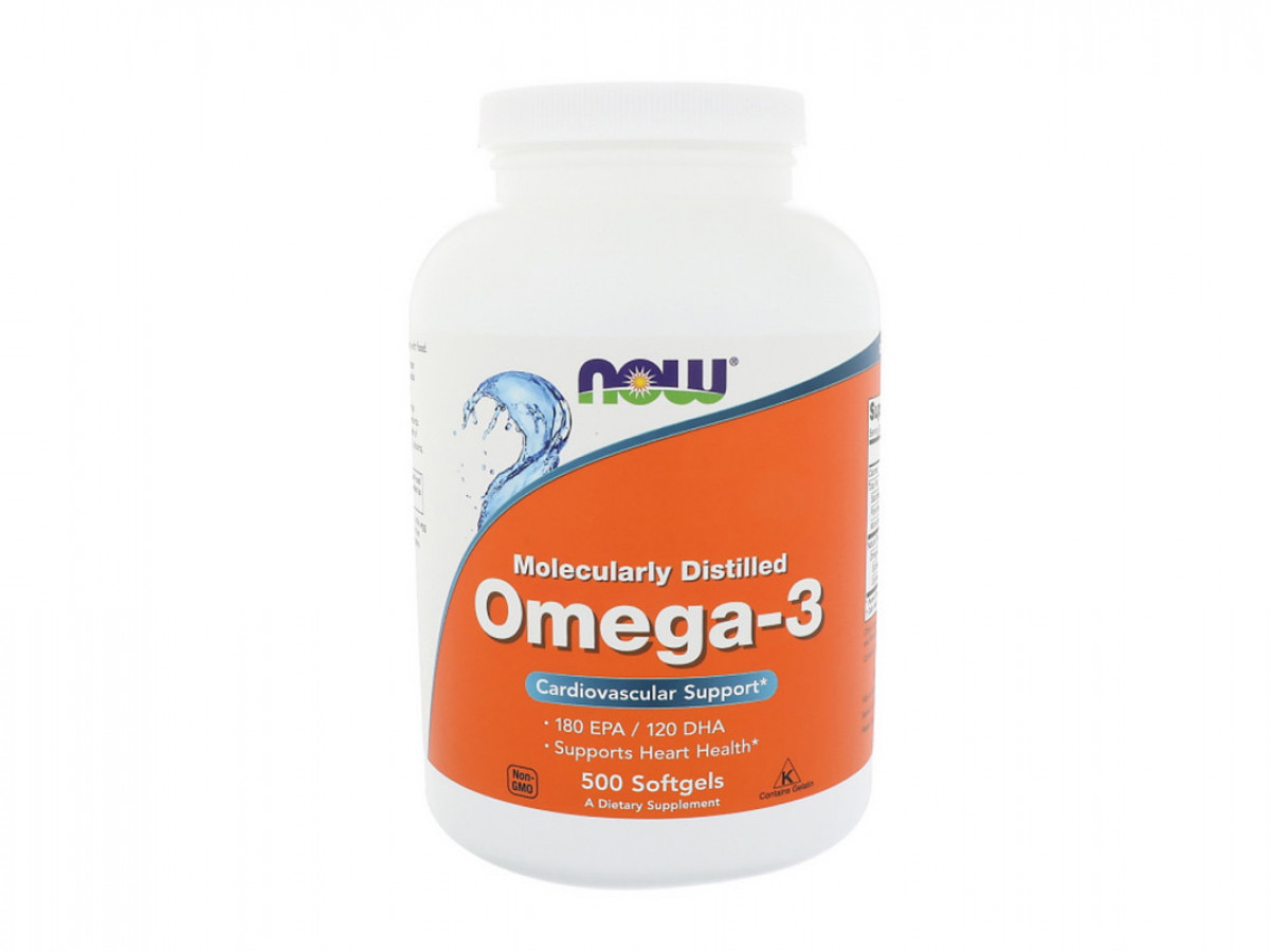 Рыбий жир Омега-3 "Omega-3" Now Foods, 360 мг/240 мг, 500 капсул