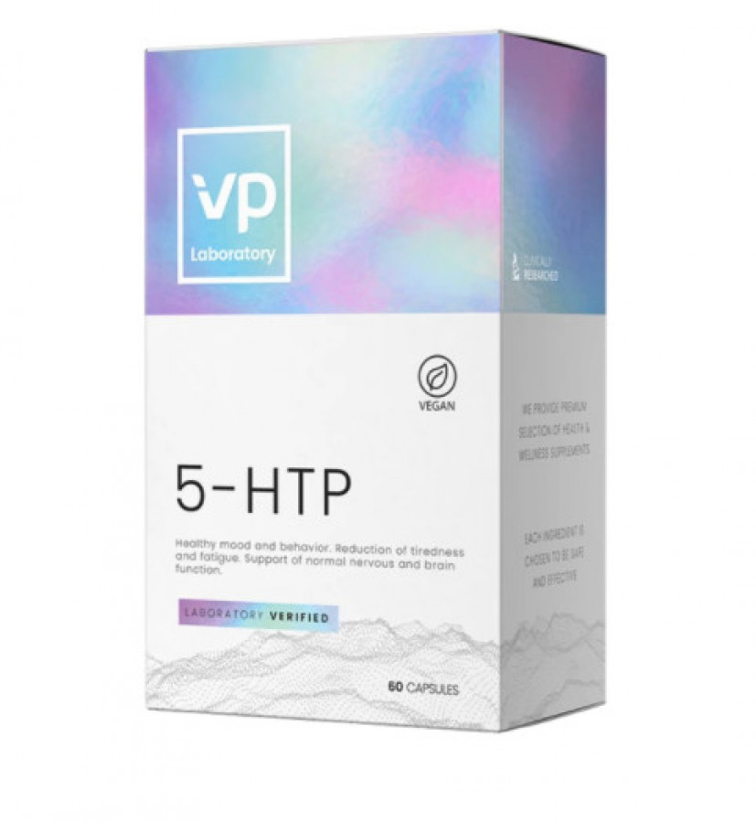 5-HTP 5-гидрокситриптофан "5-HTP" VP Lab, 100 мг, 60 капсул