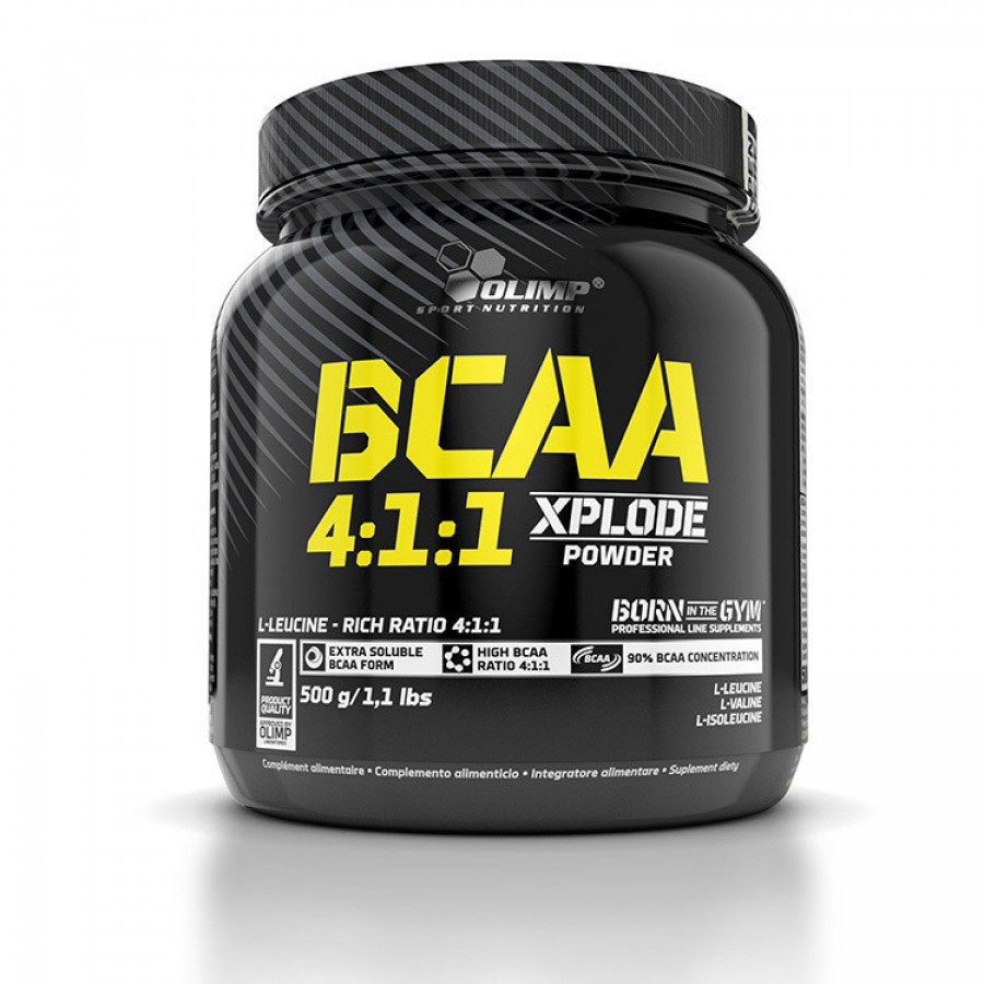 Аминокислоты ВСАА "BCAA 4:1:1 Xplode" OLIMP, ассортимент вкусов, 500 г