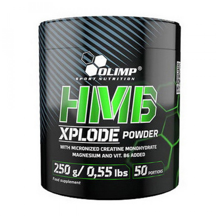 Бета-гидрокси-бета-метилбутират "HMB Xplode Powder" OLIMP, зеленое яблоко, 250 г