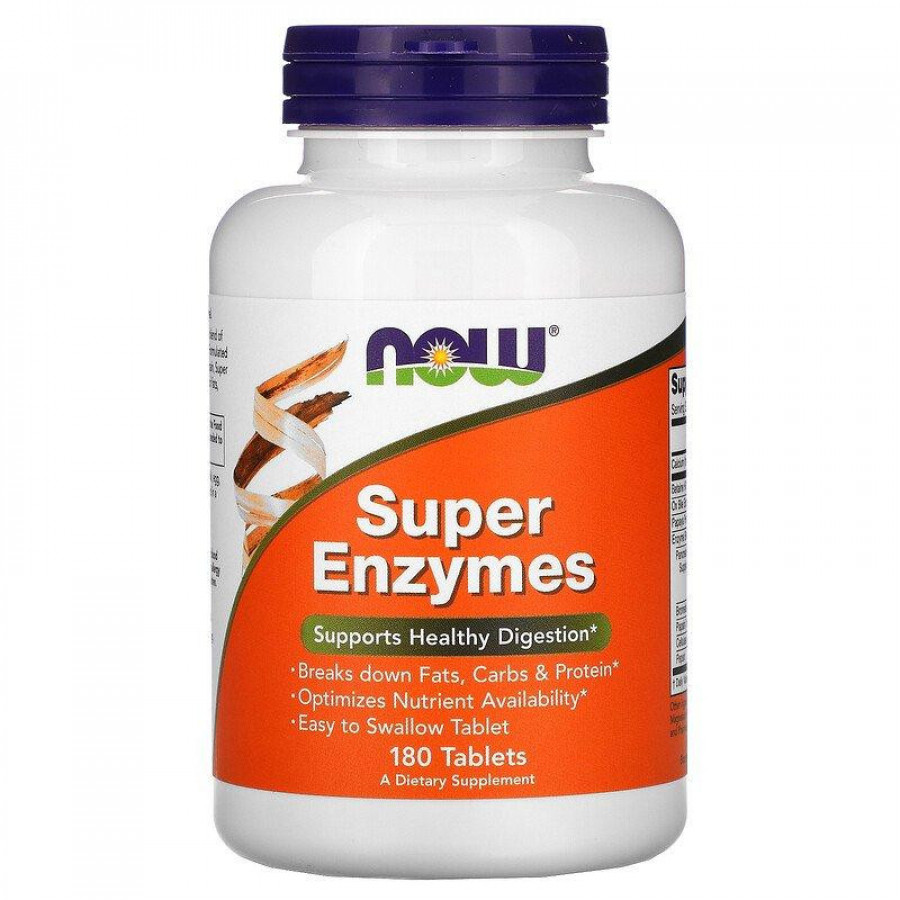 Суперэнзимы "Super Enzymes" Now Foods, 180 таблеток
