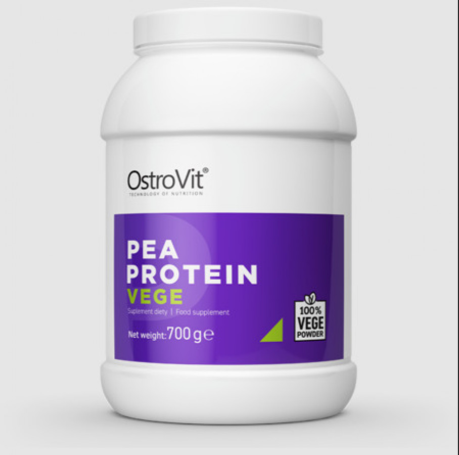 Гороховый протеин "Pea Protein Vege" OstroVit, натуральный вкус, 700 г