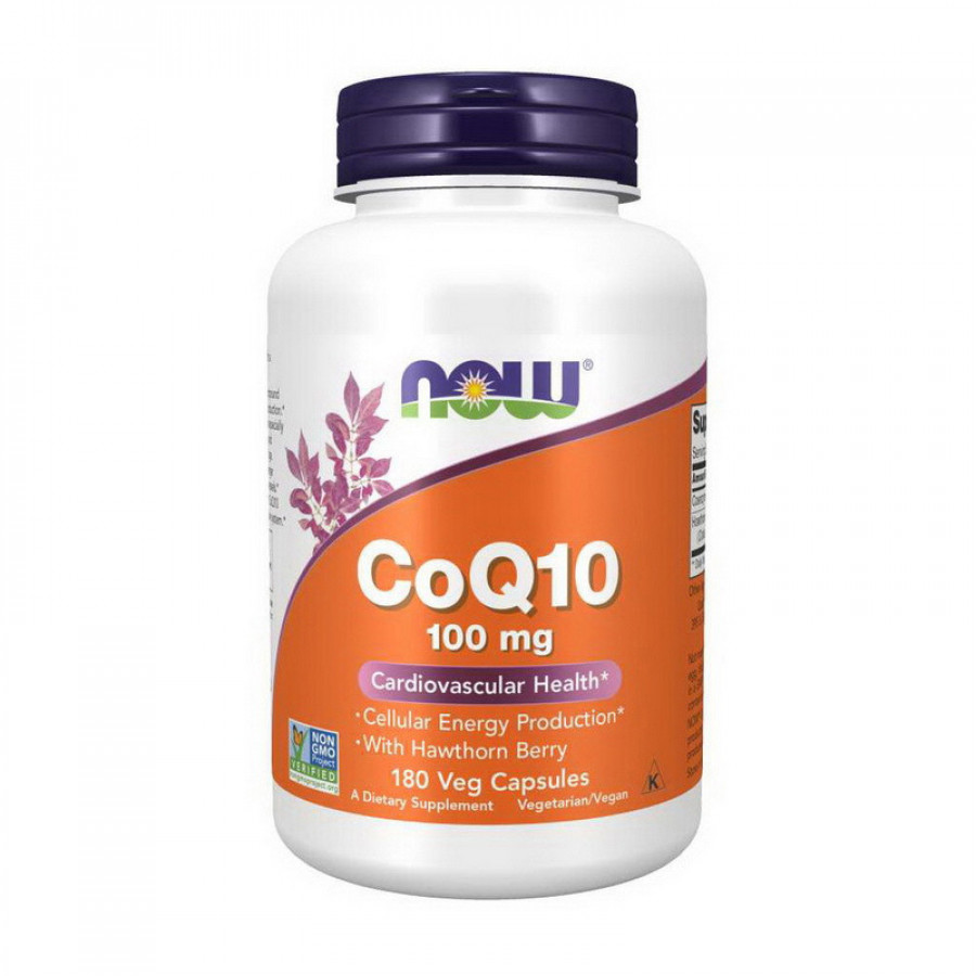 Коэнзим Q-10 "CoQ10" 100 мг, Now Foods, 180 капсул