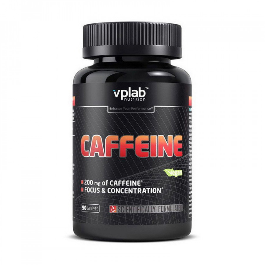 Кофеин "Caffeine" VP Lab, 200 мг, 90 таблеток