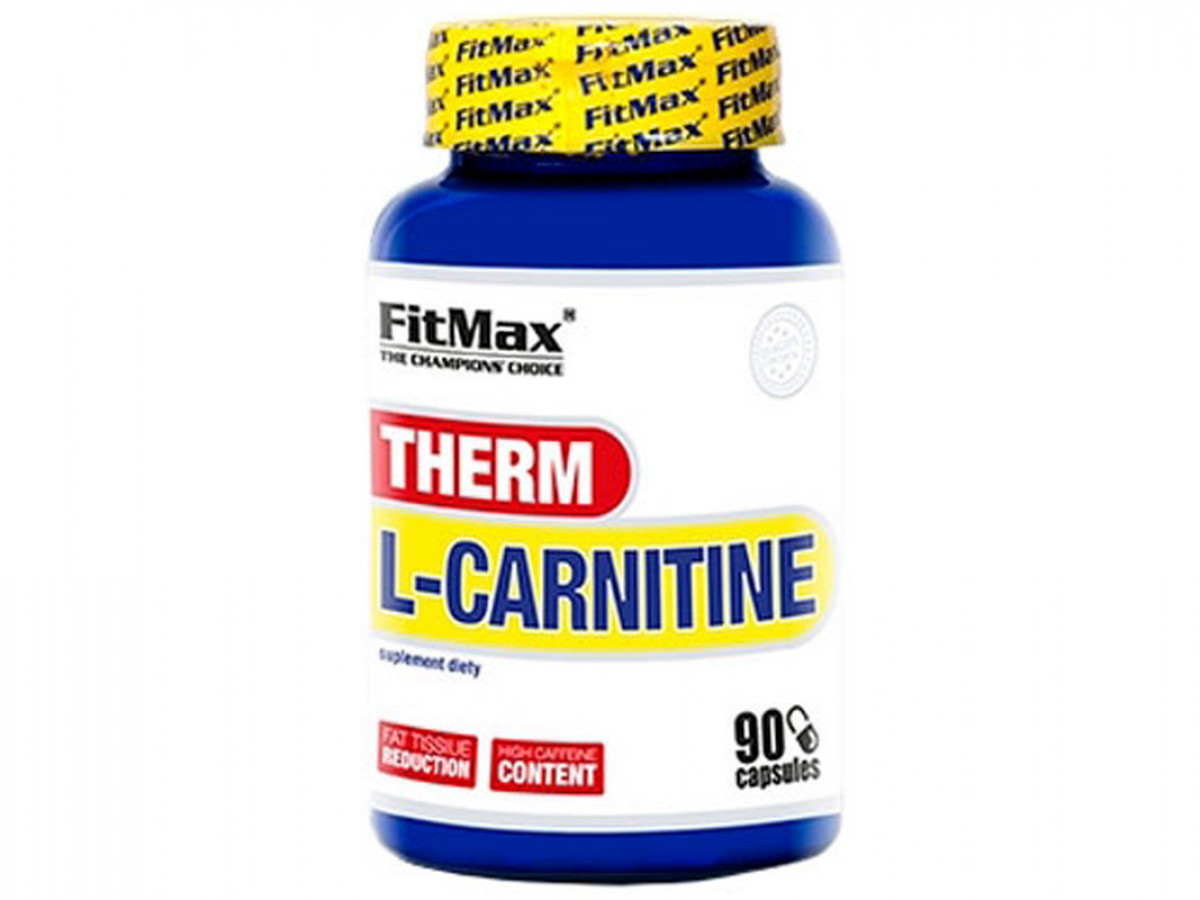 Л-карнитин Therm L-carnitine, FitMax, 90 капсул