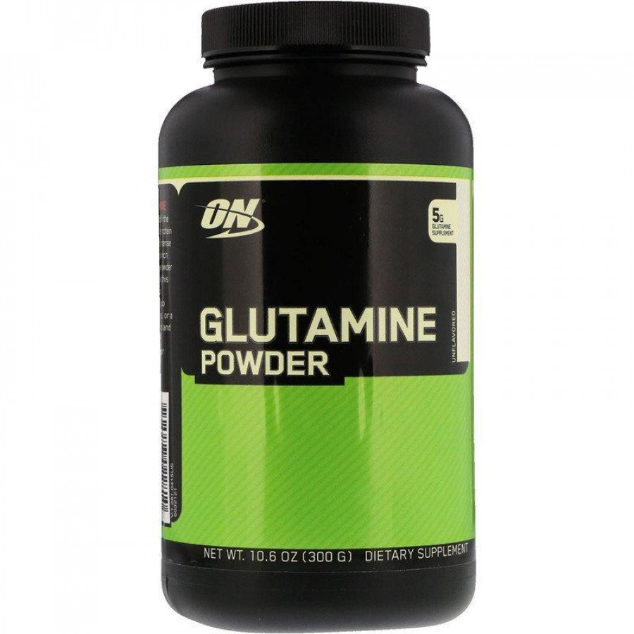 Глютамин в порошке "Glutamine powder" Optimum Nutrition, натуральный вкус, 300 г