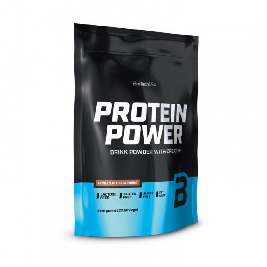 Комплексный соевый и молочный протеин "Protein Power" BioTech, ассортимент вкусов, 1000 г