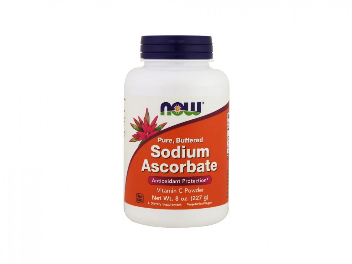 Буферизованный витамин C "Sodium Ascorbate Pure Buffered" Now Foods, 227 г