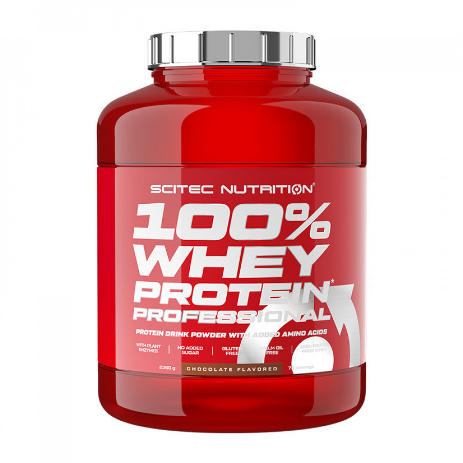Изолят и концентрат сывороточного протеина "100% Whey Protein Profession" Scitec Nutrition, 2350 г