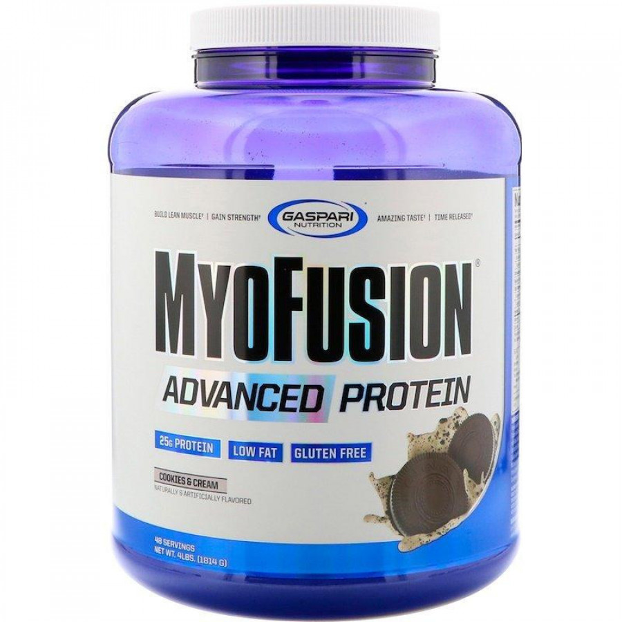 Комплексный протеин "MyoFusion Advanced Protein" Gaspari Nutrition, ассортимент вкусов, 1800 г