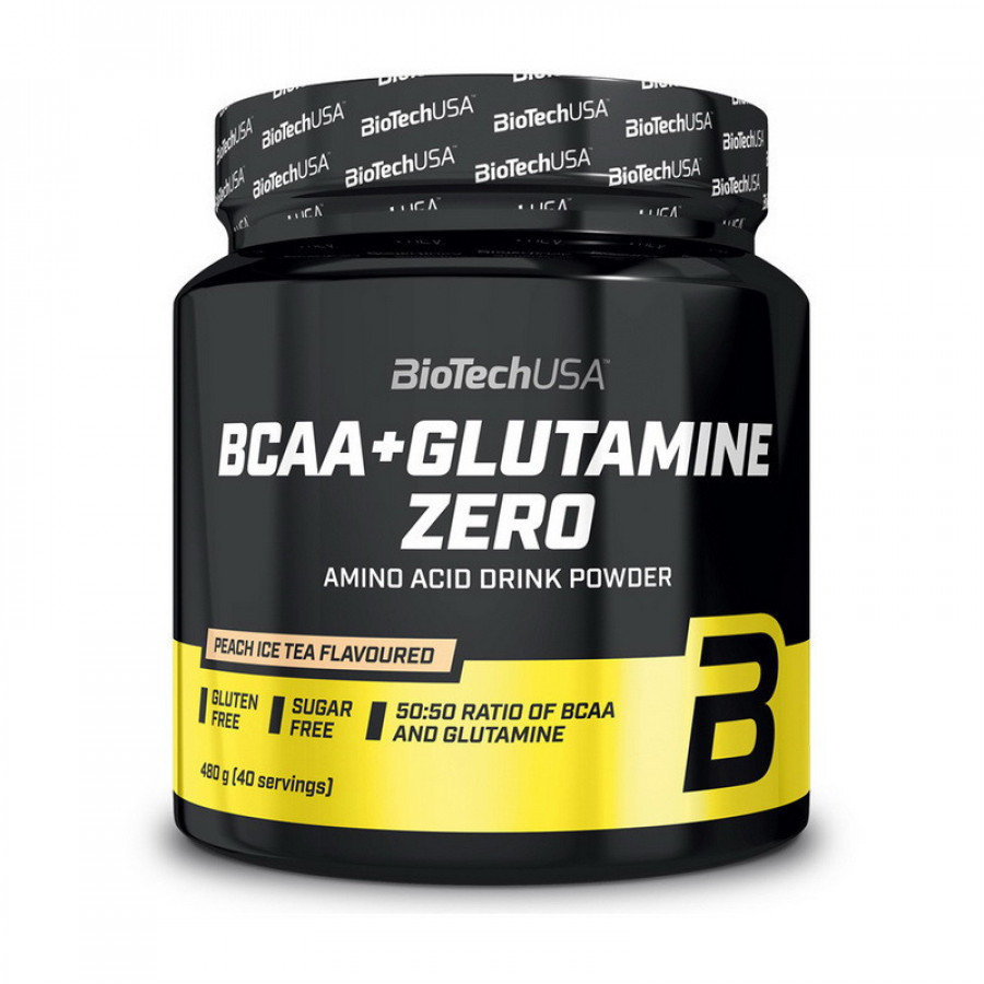 BCAA + Glutamine ZERO, BioTech, 400 г, ассортимент вкусов