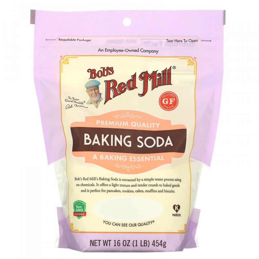 Чистая пищевая сода без глютена Bob's Red Mill (Baking Soda) 453 г