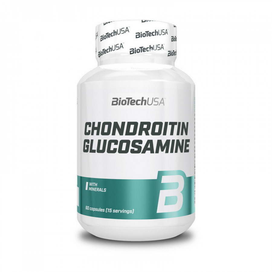 Глюкозамин и хондроитин "Chondroitin Glucosamine" BioTech, 60 капсул