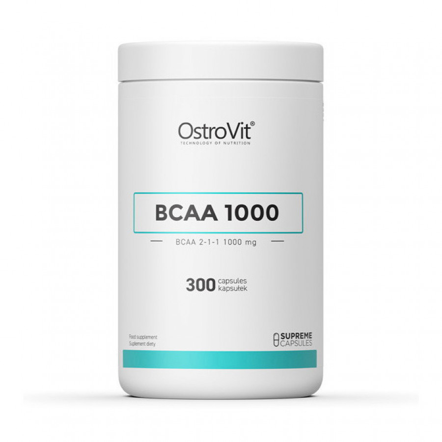 BCAA 1000, OstroVit, 300 капсул