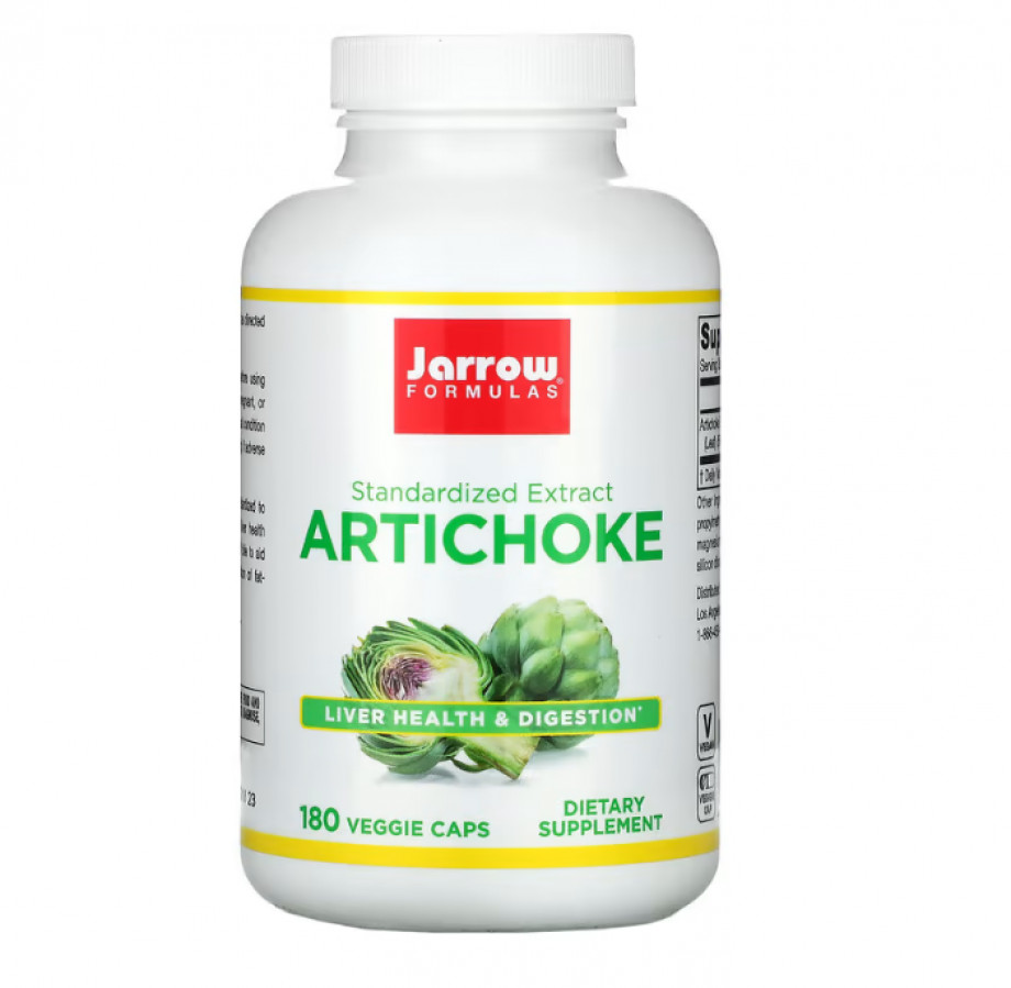 Артишок, Artichoke, Jarrow Formulas, 500, 500 мг, 180 капсул