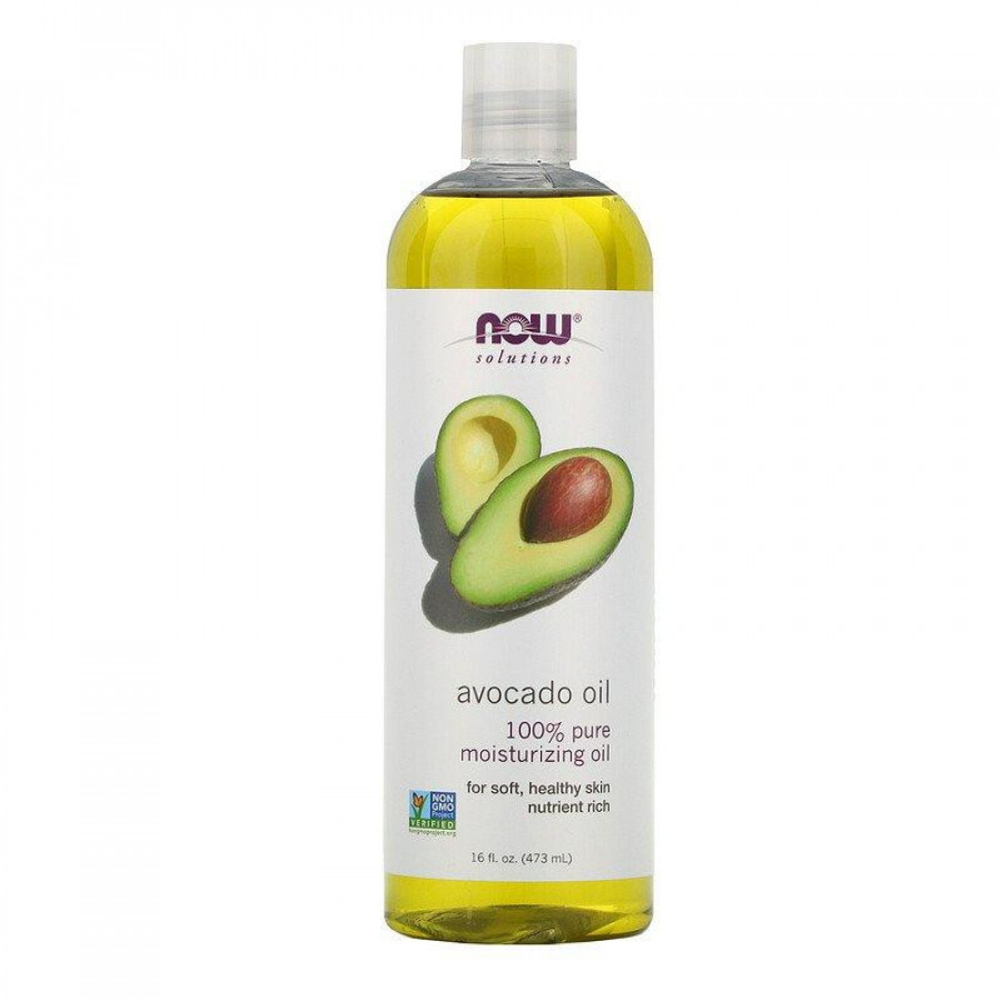 Масло авокадо "Avocado Oil" Now Food, Solutions, 473 мл
