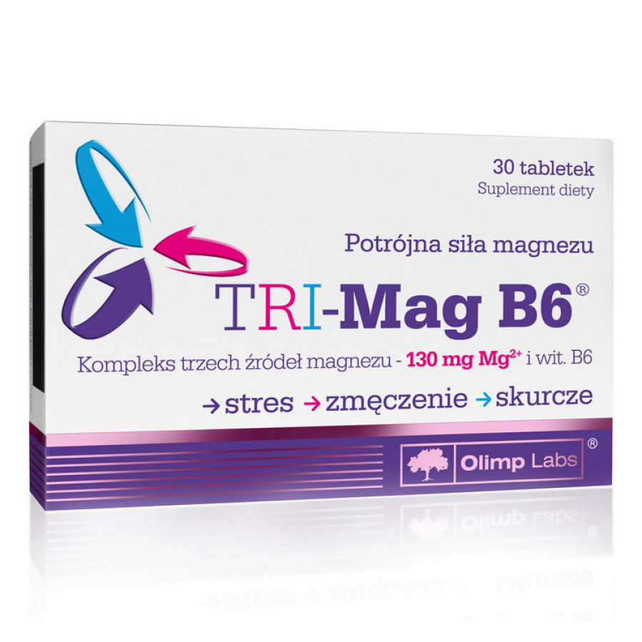 Магний B6 "TRI-Mag B6" OLIMP, 50 таблеток