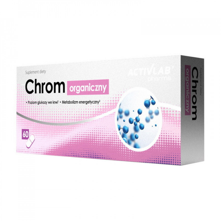 Хром "Chrom organiczny" Activlab, 200 мг, 60 капсул